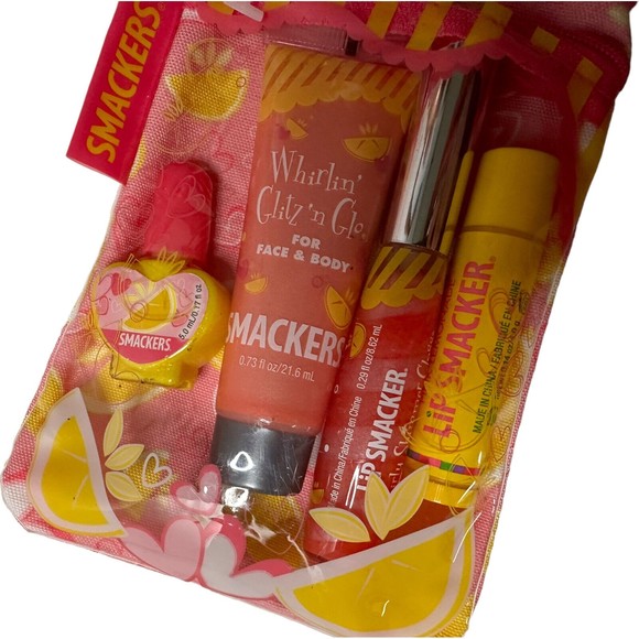 Lip Smacker Glam Bag Pink Lemonade SEALED chapstick, Lip Gloss, Glow, Polish - Picture 12 of 15